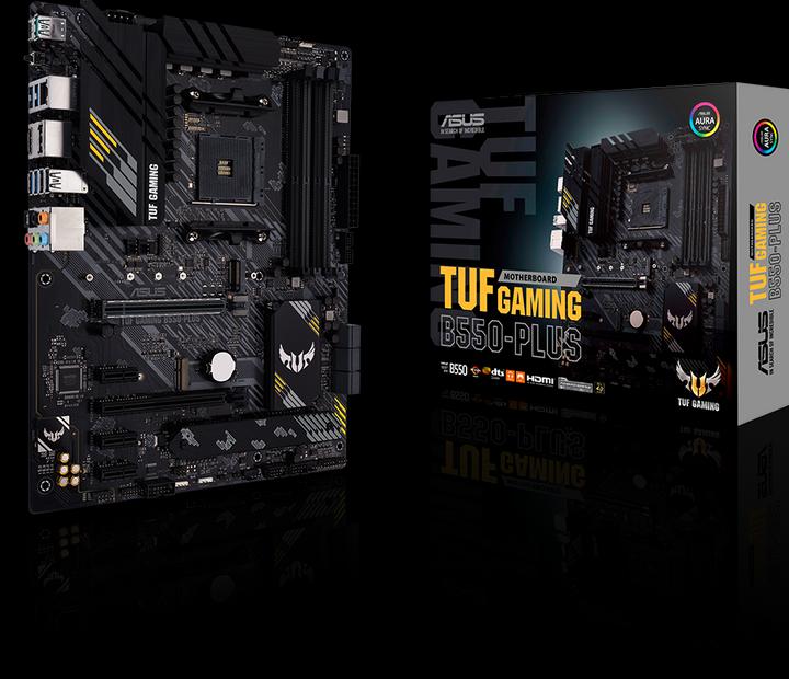 Image du produit ASUS TUF GAMING B550-PLUS (AM4, AMD B550, ATX)