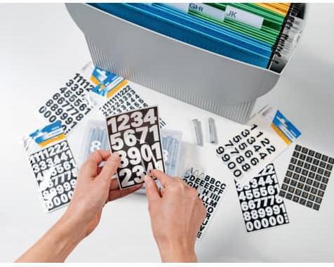 Actual product image HERMA Letter labels