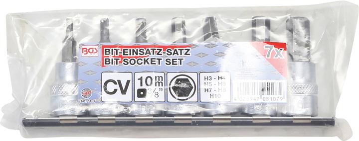 Actual product image BGS Socket spanner set (7-piece)
