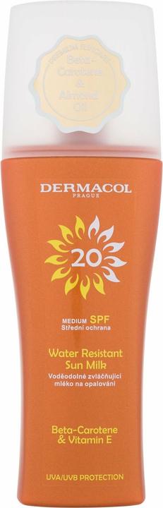 Produktbild Dermacol Sun Water Resistant Milk Spray (Sonnenmilch, SPF 20, 200 ml, 500 g)