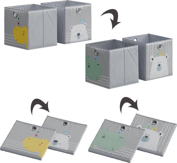 Actual product image Vicco Faltbox (30 x 30 x 30 cm)