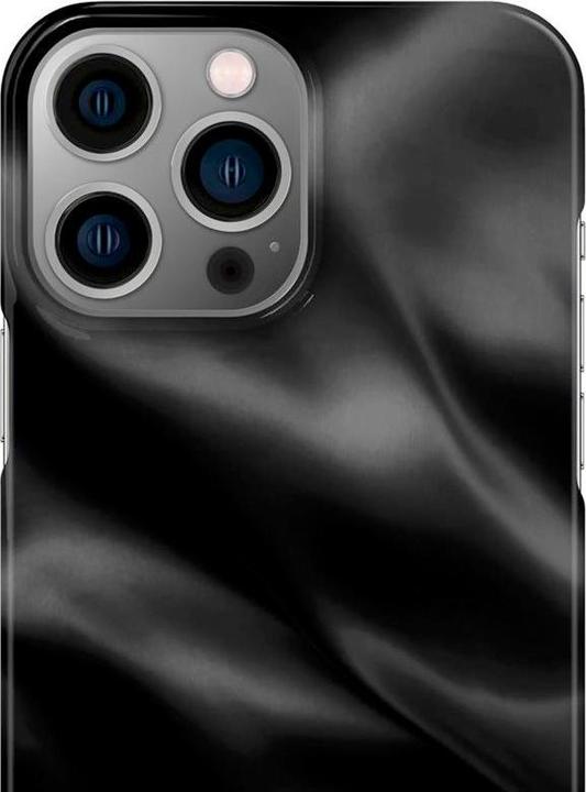 Produktbild iDeal Of Sweden Designer Hard-Cover Black Satin (Apple iPhone 13 Pro Max)