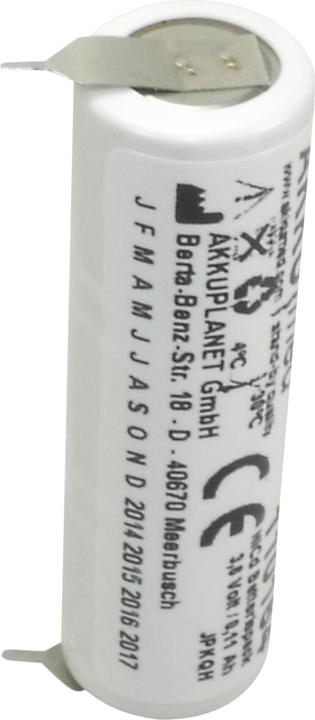 AccuCell Batterie compatible avec l'appareil respiratoire BiPAP Vision de Heinen & Löwenstein (1 pcs, Spécifique à l'appareil, 110 mAh, Batterie)