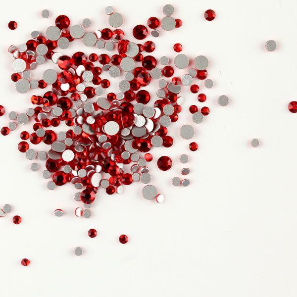 BrillBird Strasssteine SS3 Ruby Red 100stk