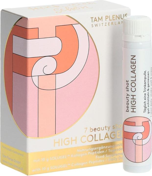 Actual product image Tam Plenus High Collagen Beauty Shots (7 Piece, Ampoule, 292 g)