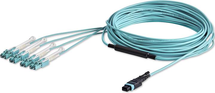Actual product image StarTech MPO/MTP to LC Breakout Cable - Plenum-Ra (10 m)