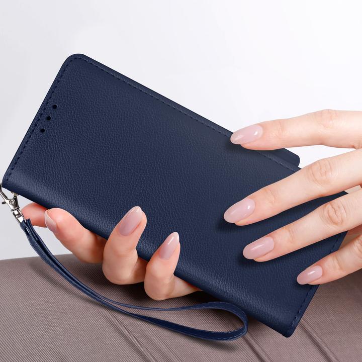 Actual product image Avizar Case for Galaxy Z Fold 6 Wallet holder with hand strap (Samsung Galaxy Z Fold6)