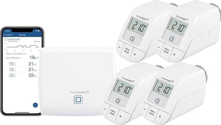 Immagine prodotto Homematic IP Set di avviamento al riscaldamento per 4 radiatori
