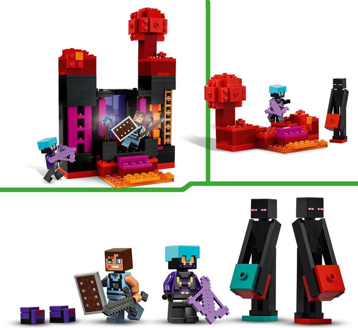 Actual product image LEGO Der Enderman-Turm (21279, LEGO Minecraft)
