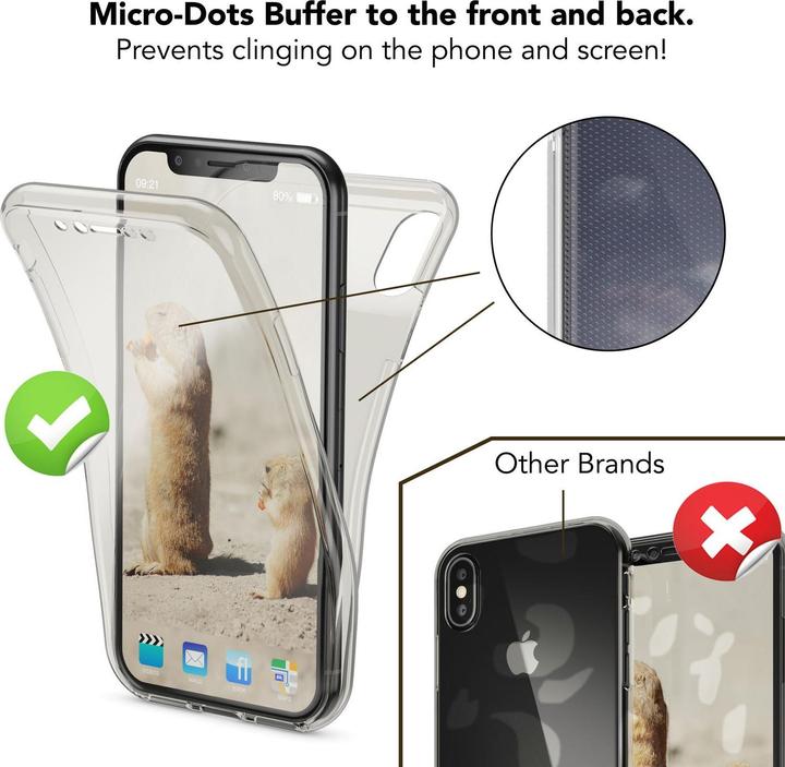 Produktbild Nalia 360 Grad Handyhülle (Apple iPhone XS Max)