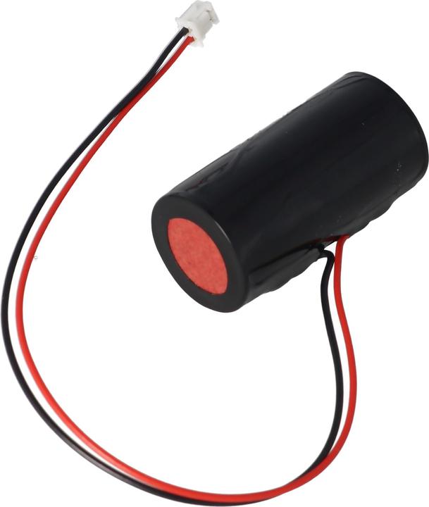 Actual product image AccuCell Batterie für die DOM Panasonic CR-2/3AZ Batterie mit Kabel und Stecker (1 pcs., CR2, 1800 mAh)