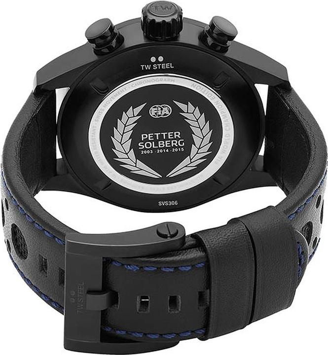 Immagine prodotto TW 1000 Orologio SVS306 in acciaio, edizione speciale FIA Petter Solberg, Movimento svizzero 48mm Volante (Cronografo)