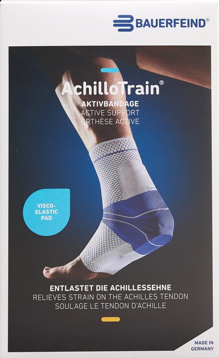 Produktbild AchilloTrain Aktivbandage Grösse 5 links titan (5)