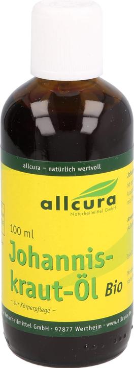 Actual product image Allcura St. John's wort oil, 100 ml oil (Body oil, 100 ml)