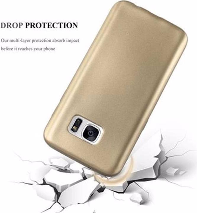 Actual product image Cadorabo TPU Matt Metallic Cover (Samsung Galaxy S7)