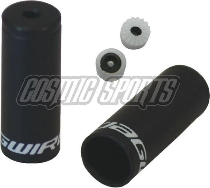 Actual product image Jagwire BOT057BJ End caps Sealed, 4mm Shift, alloy, black (50pcs)