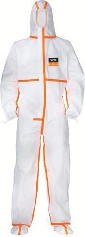 Uvex Safety Combinaison jetable (NR) blanc, 3XL (3XL)