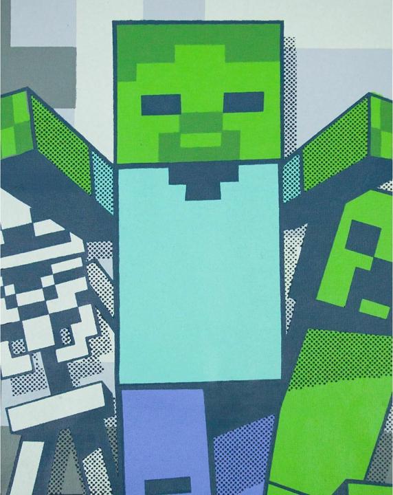 Immagine prodotto Minecraft Pigiama non morto con pantaloncini per ragazzi (128)