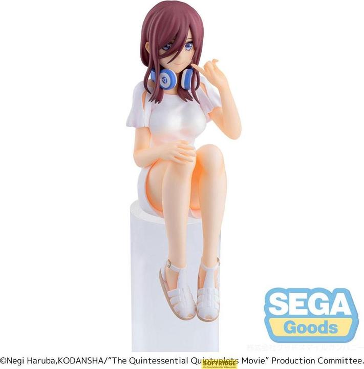 Sega Goods QUINTESSENTIAL QUINTUPLETS - Miku Nakano - Figurine PM Perching 19cm