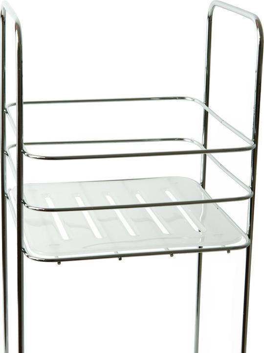 Image du produit Casativo Étagère en métal chromé (16 x 40 x 16 cm)