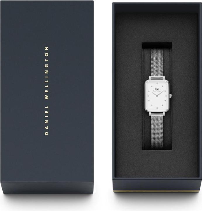 Image du produit Daniel Wellington Quadro Lumine Pressed Sterling (Montre analogique, 20 mm)