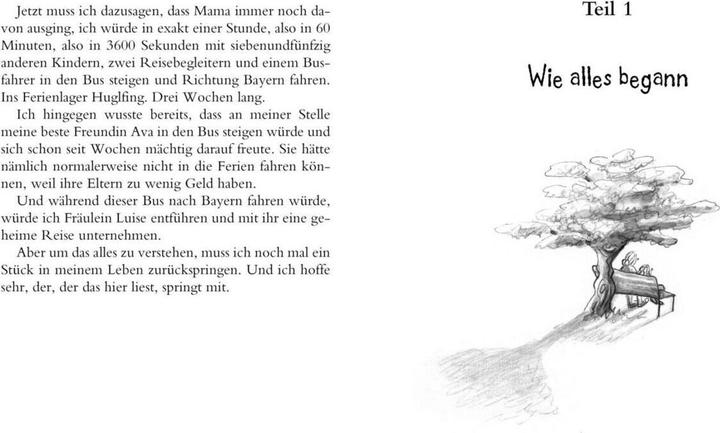 Produktbild Wie ich Fräulein Luise entführte und mit ihr eine geheime Reise unternahm (Deutsch, Sabine Bohlmann, 2016)