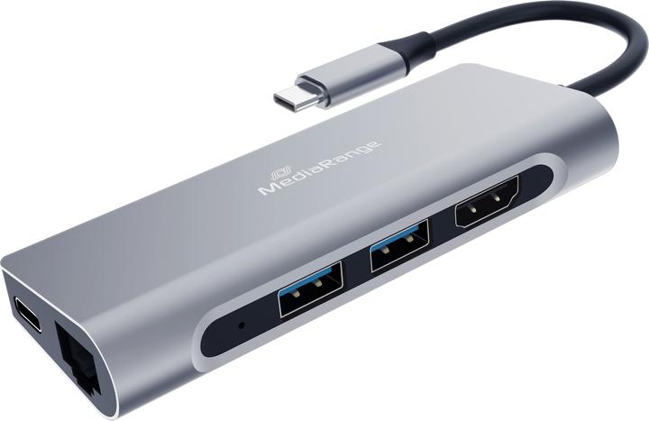 Actual product image MediaRange MRCS510 (USB-C, 7 Ports)