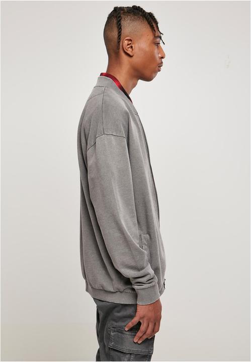 Actual product image Urban Classics Washed Sweat Bomber - 17020 (XXL)