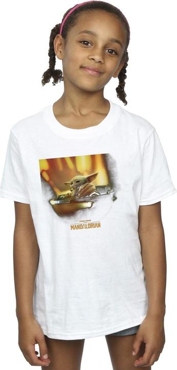 Image du produit Star Wars - T-shirt THE MANDALORIAN GROGU PAINTED - Fille (140, 146)