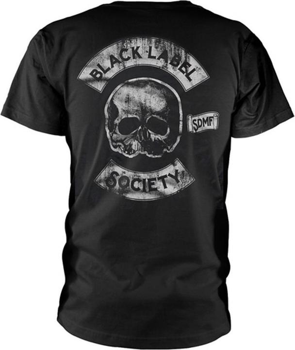 Actual product image Black Label Society Unisex Adult Merciless Forever T-Shirt (S)