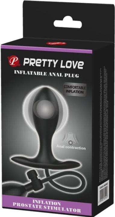 Actual product image Pretty Love Inflatable Anal Plug