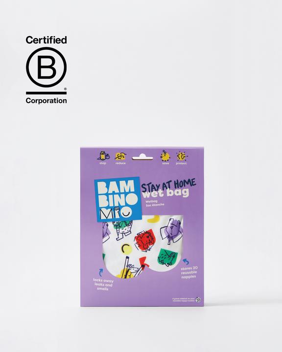 Actual product image Bambino Mio Wetbag for at home