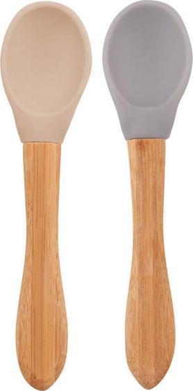 Image du produit Minikoioi Paire de cuillères Scoops avec manche en bois