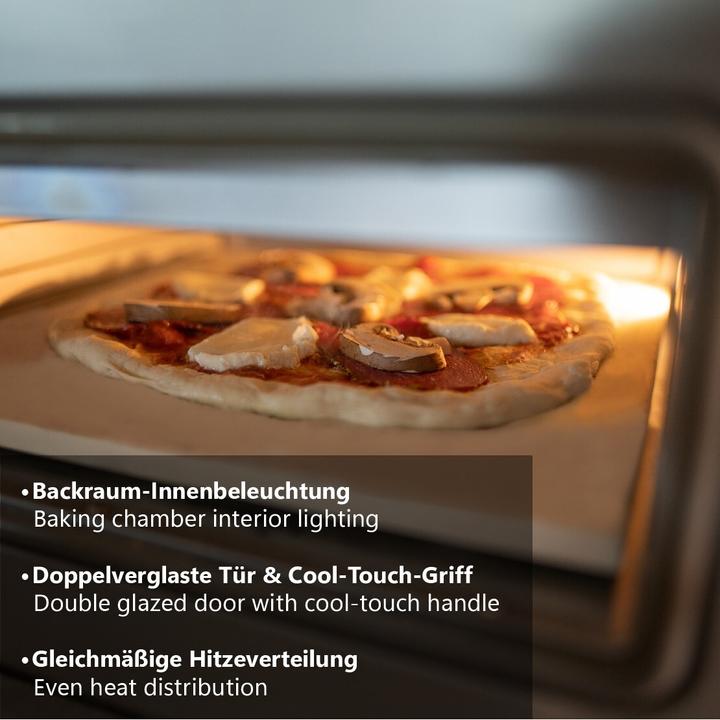 Actual product image Unold Don Luigi pizza oven timer function (Electric pizza oven)