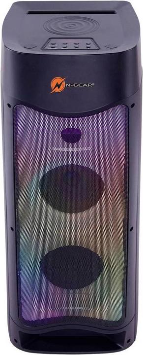 Image du produit N-Gear Enceinte Bluetooth LGEAR Let's Go Party, système audio avec microphone karaoké, LED disco, foncti... (4 h, Fonctionnement sur secteur)