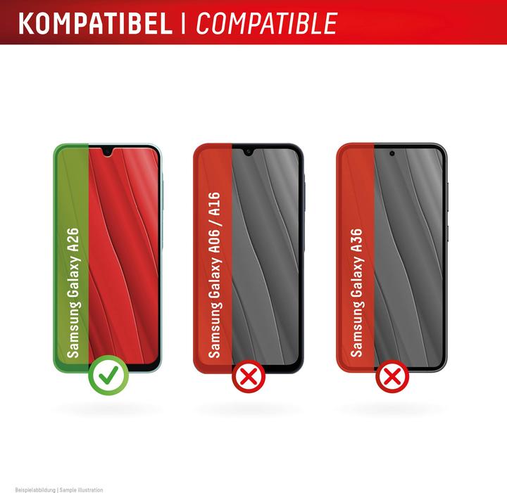Produktbild Displex Real Glass, 2D Panzerglas (1 Stück, Samsung Galaxy A26)