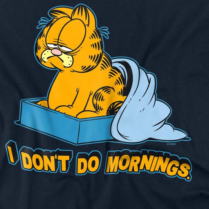 Produktbild Garfield I Don't Do Mornings TShirt (M)