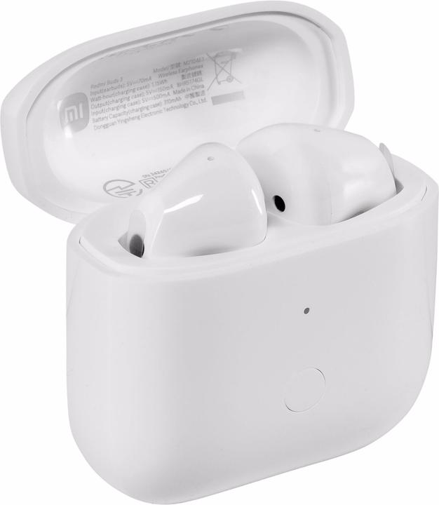 Image du produit Xiaomi Redmi Buds 3 (pas de réduction du bruit, 5 h, Sans fil)