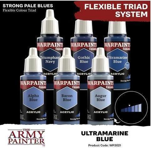 Actual product image The Army Painter Colour Warpaints Fanatic: Ultramarine Blue 18 ml