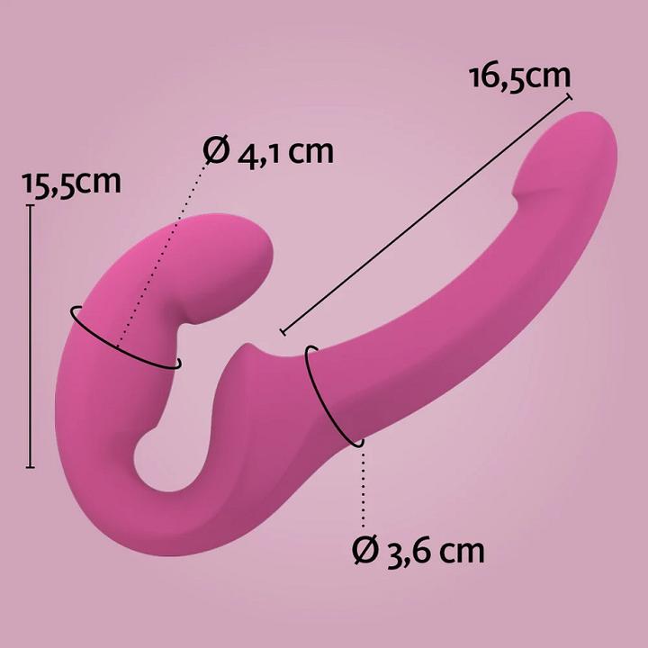Actual product image Fun Factory Share Lite Double Dildo Blackberry