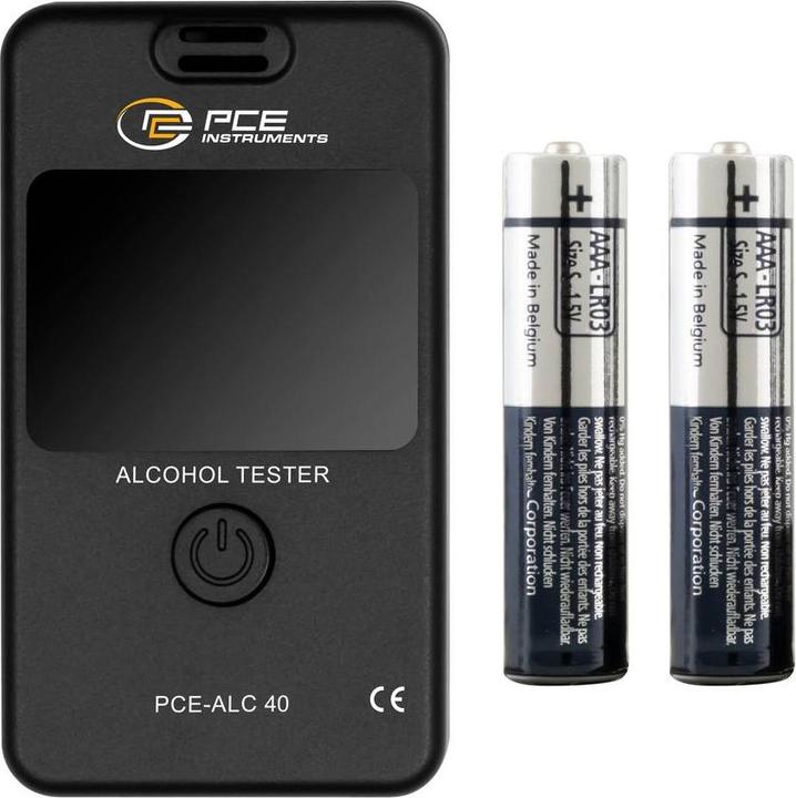 Produktbild PCE Instruments PCE-ALC 40 Alkoholtester inkl. Display, Verschiedene Einheiten