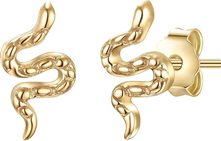 Produktbild Glanzstücke München Damen Schlange Sterling Silber gelbgold - 26617 (Sterling Silber)