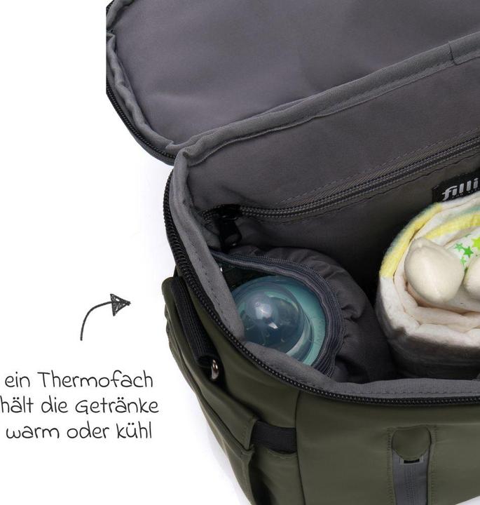 Produktbild Fillikid Kinderwagentaschen Kinderwagen-Organizer Larvik mit viel Stauraum inkl.