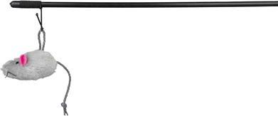 Actual product image Trixie Play fishing rod mouse (Play fishing rod cat)