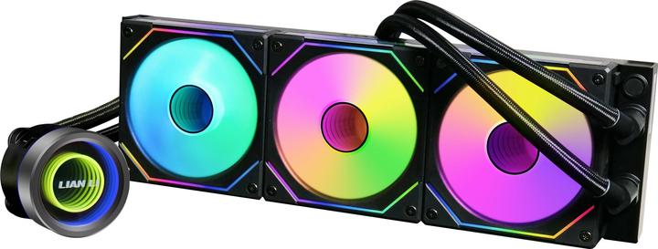 Actual product image Lian-Li GALAHAD II 360 Trinity SL-INF, complete water cooling system, ARGB - black