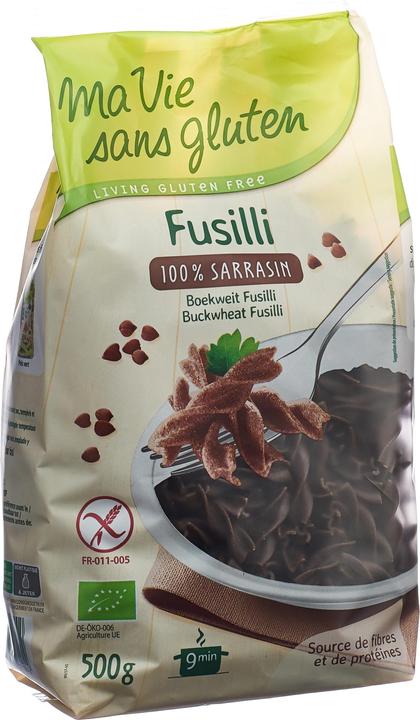 Produktbild Ma vie sans Gluten Fusilli 100% Buchweizen (500 g)