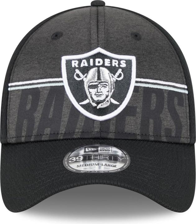 Image du produit New Era 39Thirty Cap - NFL TRAINING 2023 Las Vegas Raiders (M/L)