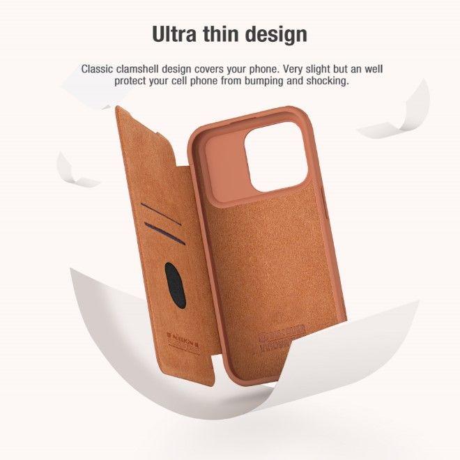 Immagine prodotto Nillkin Serie Qin Pro (Apple iPhone 15 Pro)