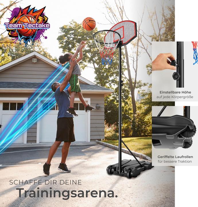 Actual product image tectake Basketball Hoop Harlem