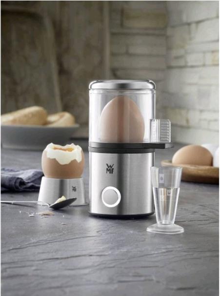 Produktbild WMF KÜCHENminis 1 Ei Eierkocher MyEgg mit Eierbecher + Härtegradeinstellung (CH-Stecker)